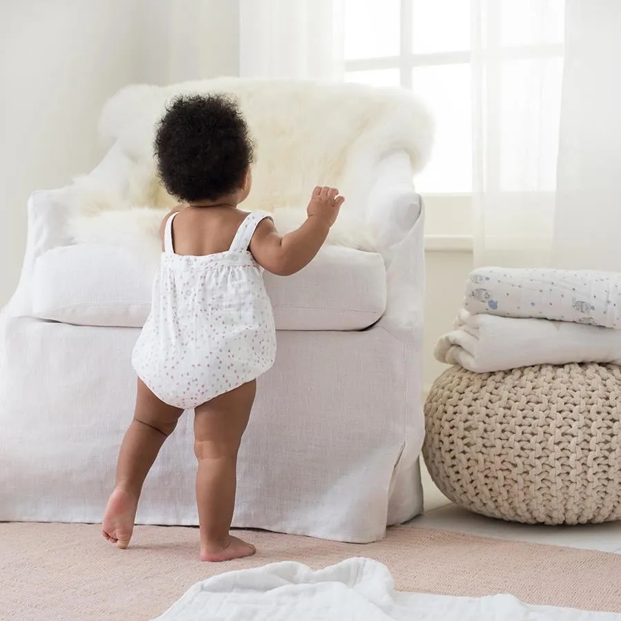 Aden   Anais Romper - Lovely Mini Hearts (3-6 Months)