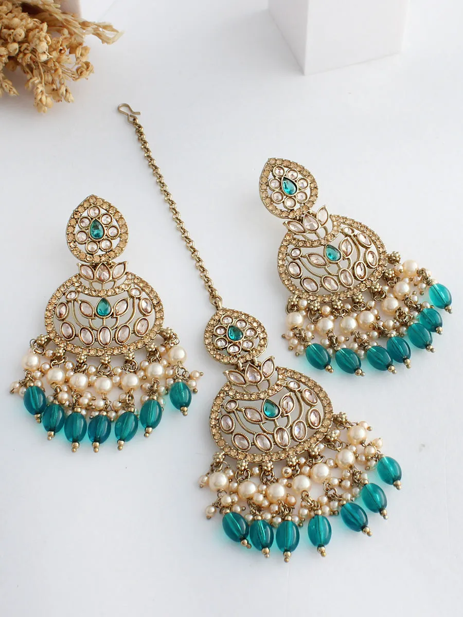 Akira Earrings & Tikka