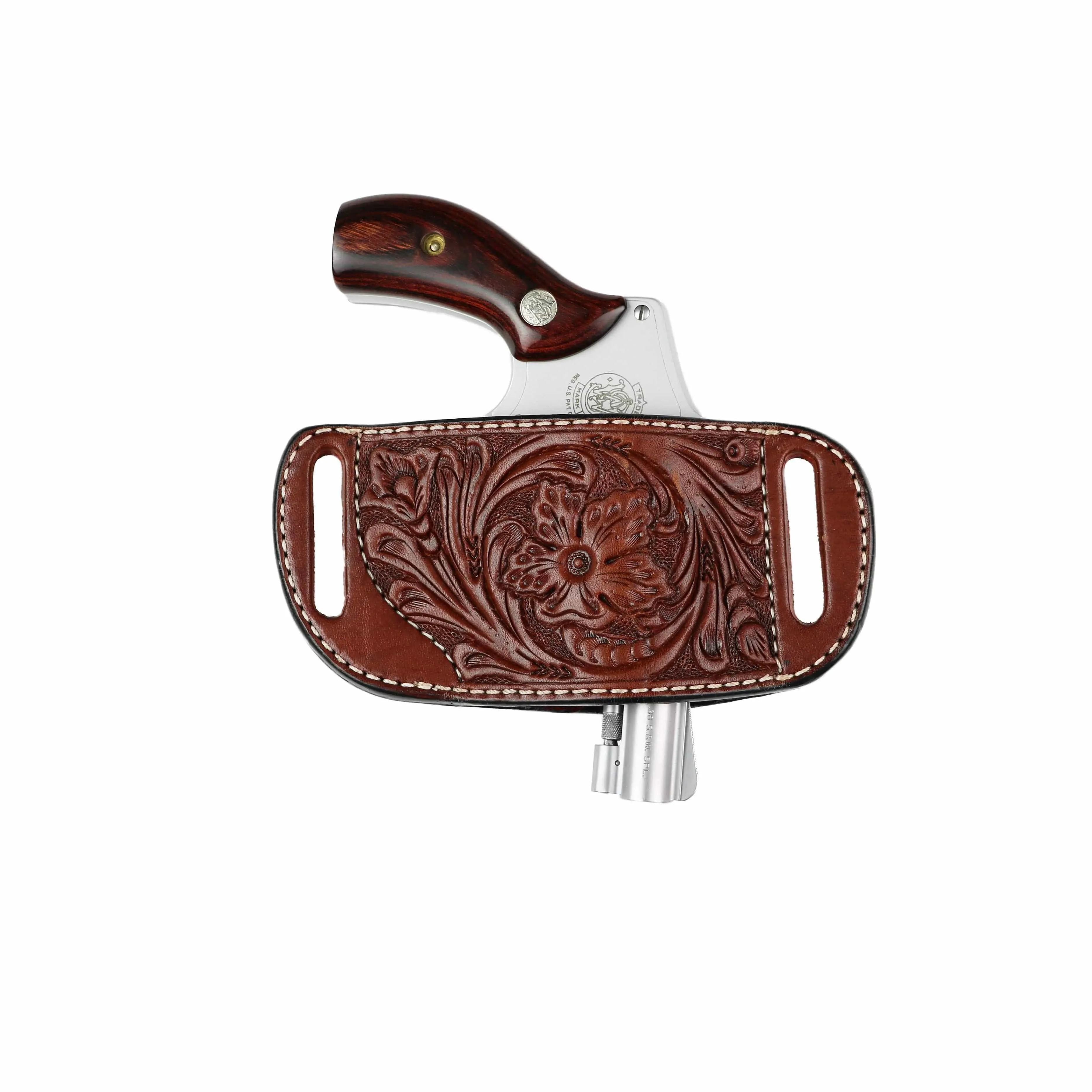 Ambidextrous Leather Belt Holster by High Caliber Gun Accessories