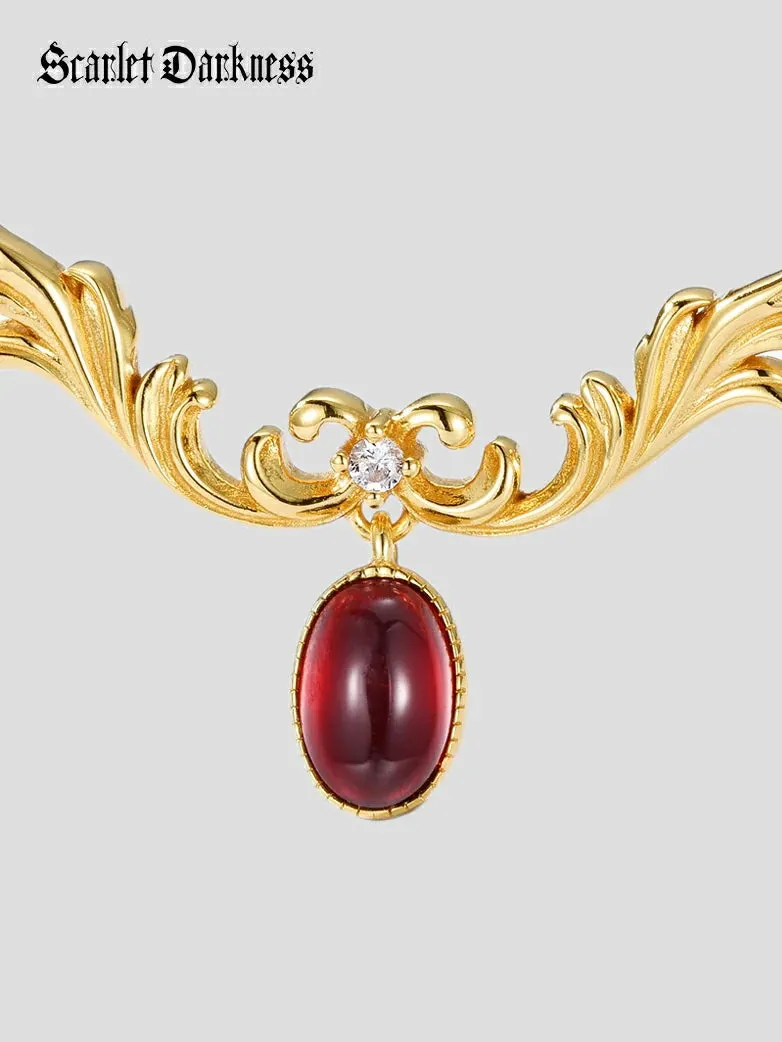 Ancient Mythology Phoenix Goddess Necklace