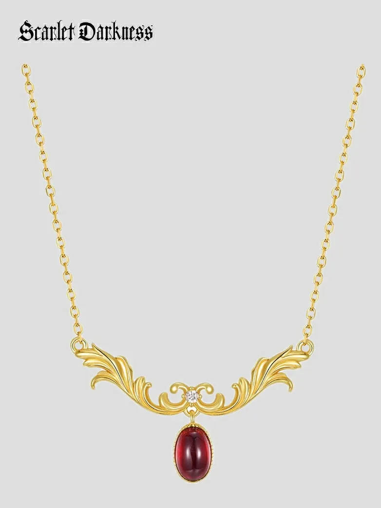 Ancient Mythology Phoenix Goddess Necklace