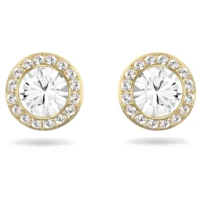Angelic Stud Gold-Tone Plated Earrings