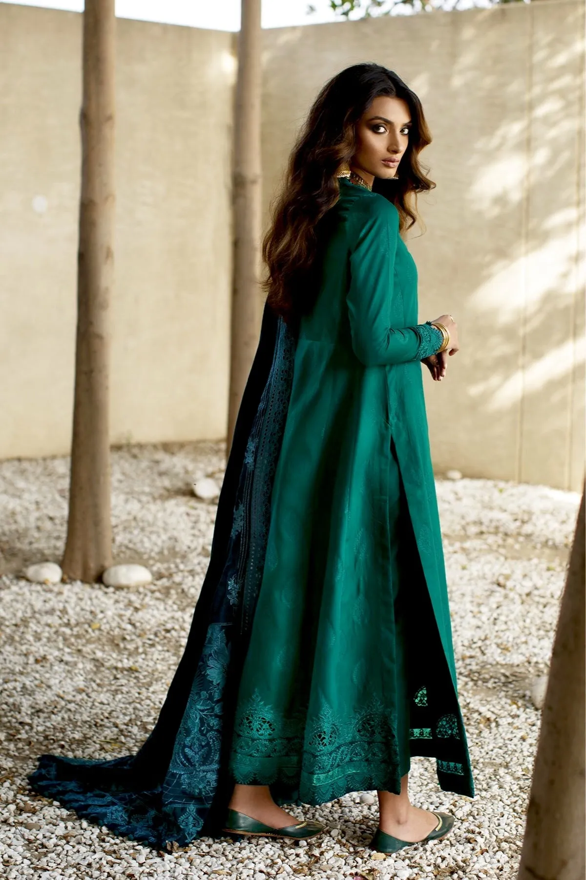 Baroque Oaks & Ivy Embroidered Winter Khaddar Collection – MADANG