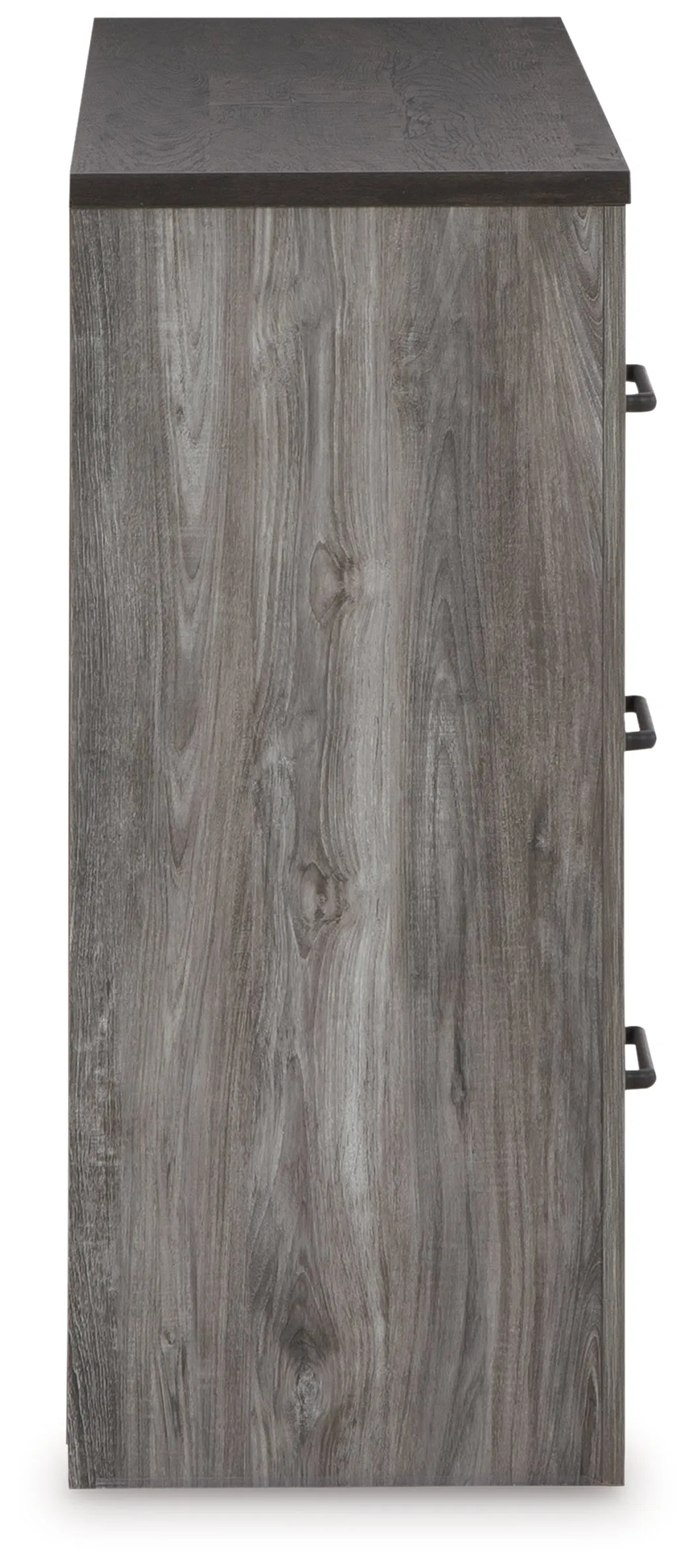 Bronyan Queen Panel Bed with Dresser in Dark Gray