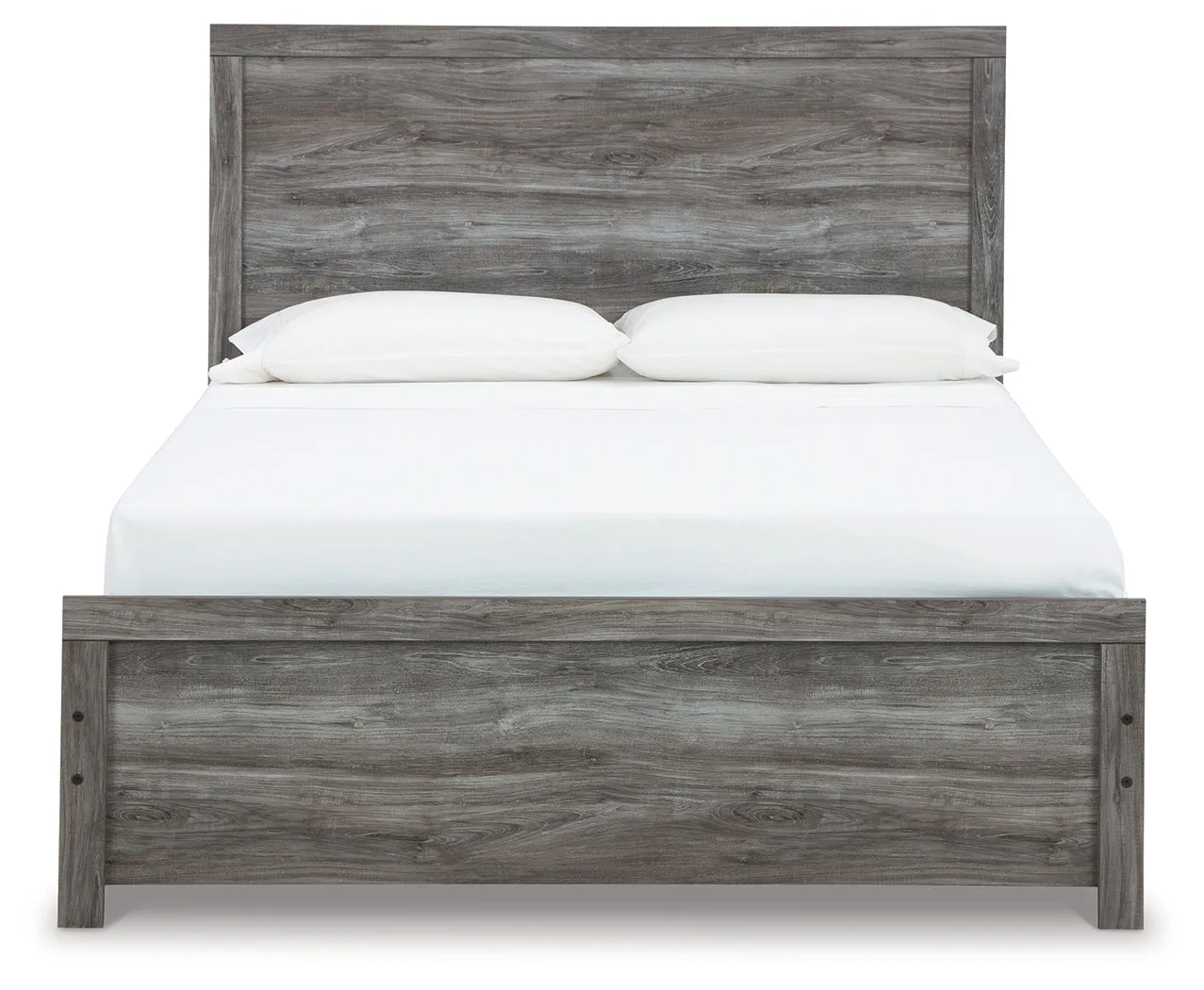 Bronyan Queen Panel Bed with Dresser in Dark Gray