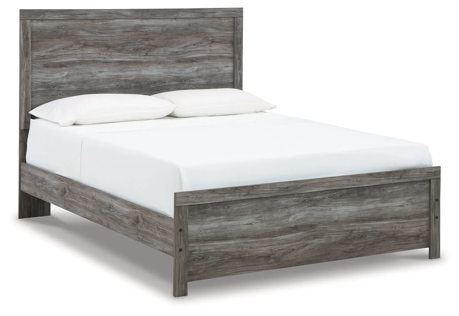 Bronyan Queen Panel Bed with Dresser in Dark Gray