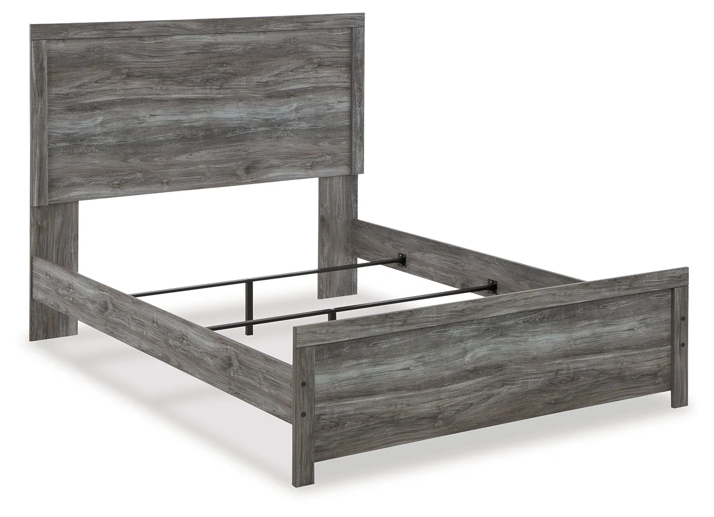 Bronyan Queen Panel Bed with Dresser in Dark Gray