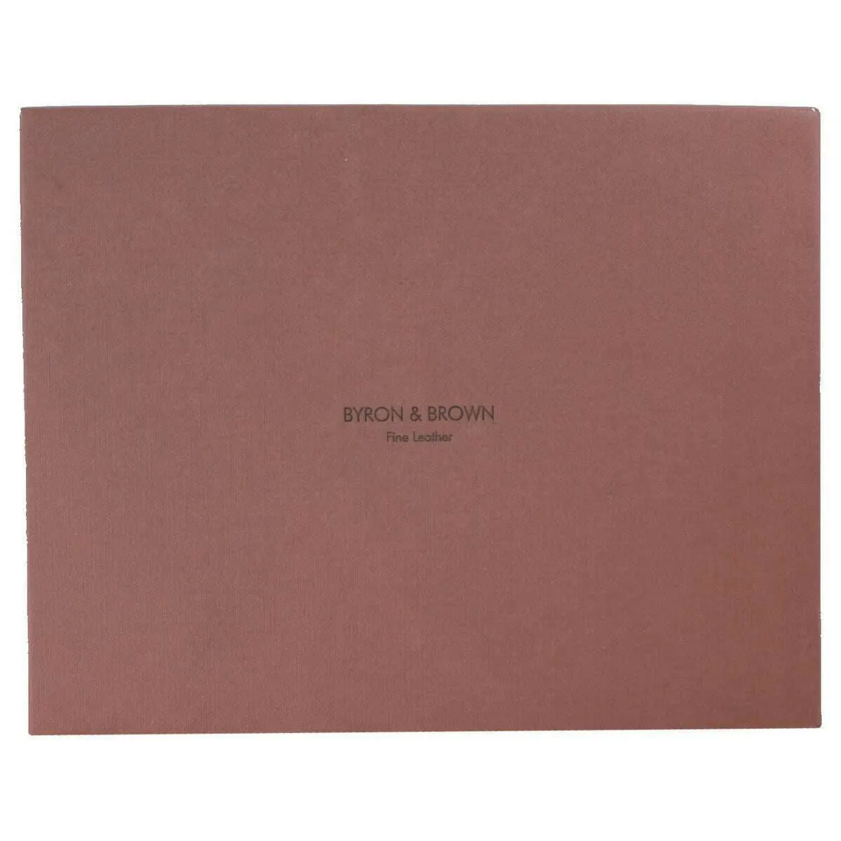 Byron and Brown Slim Classic Nappa Leather 10 x 8 Photo Frame - Dark Blue
