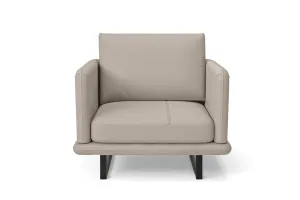 Calabria Armchair Sand Leather