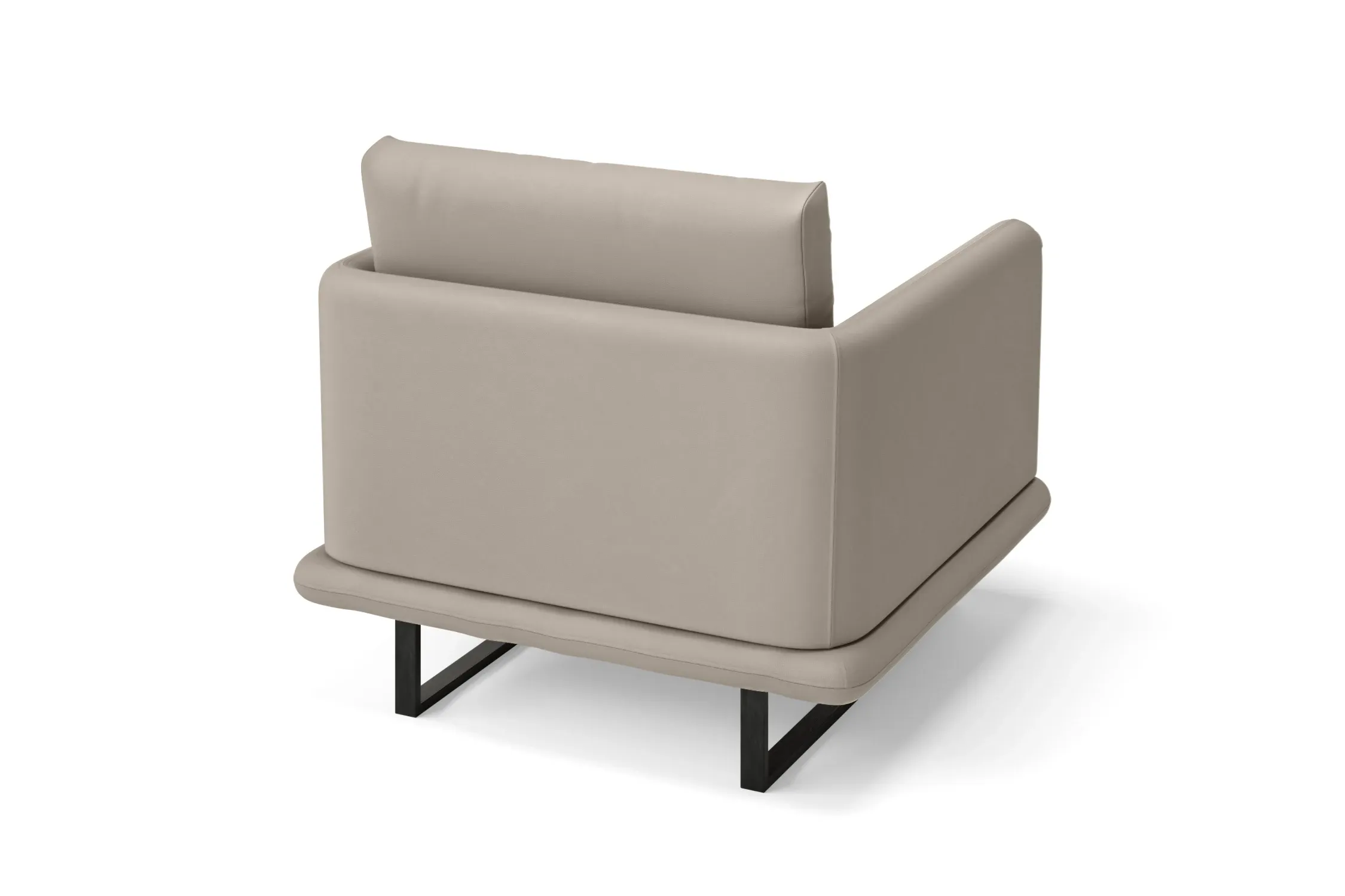 Calabria Armchair Sand Leather