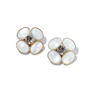 Camellia Mother-of-Pearl Earrings