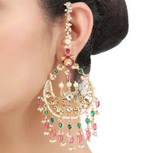 CHANDA KUNDAN NIHARIKA EARRING