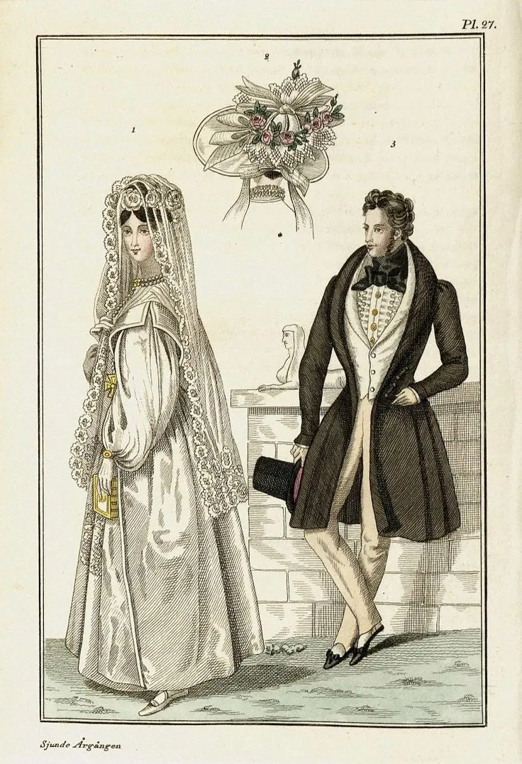 Darling Pearl Weddingwork Earrings C. 1830