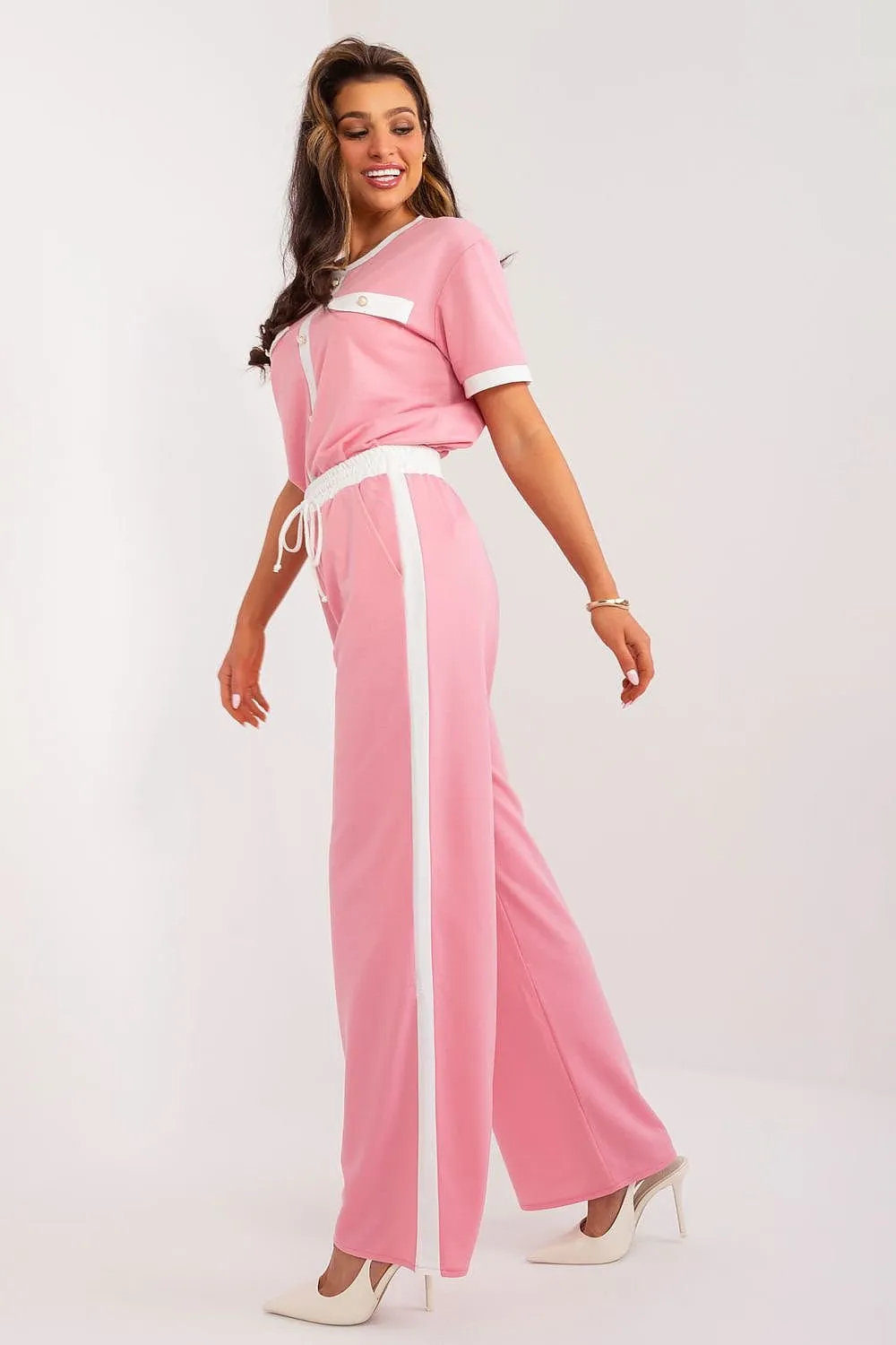 Elegant Essence Cotton Blend Pant