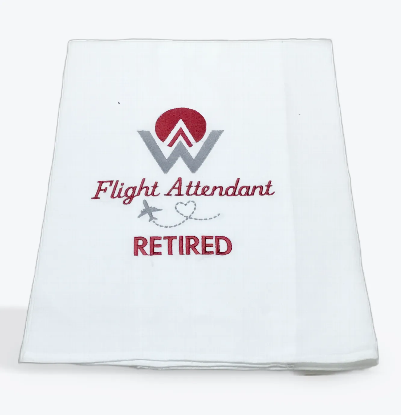 Embroidered Towels - Flour Sack Full Size - Aviation Themes
