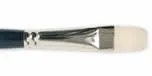 Flat, #14 brush. Natural bristle.