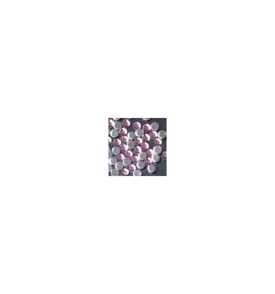 Magnetic Rhinestone L/Pink M 100 pcs