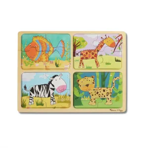 Melissa & Doug Natural Play Wooden Puzzle