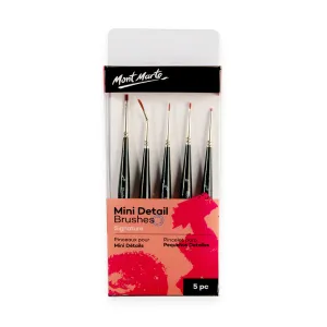Mont Marte Mini Detail Brush Set 5pc