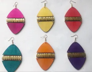 Pemba Wooden Earrings
