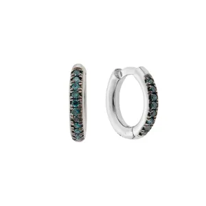 Seamless Midi Hoops W-BL-D
