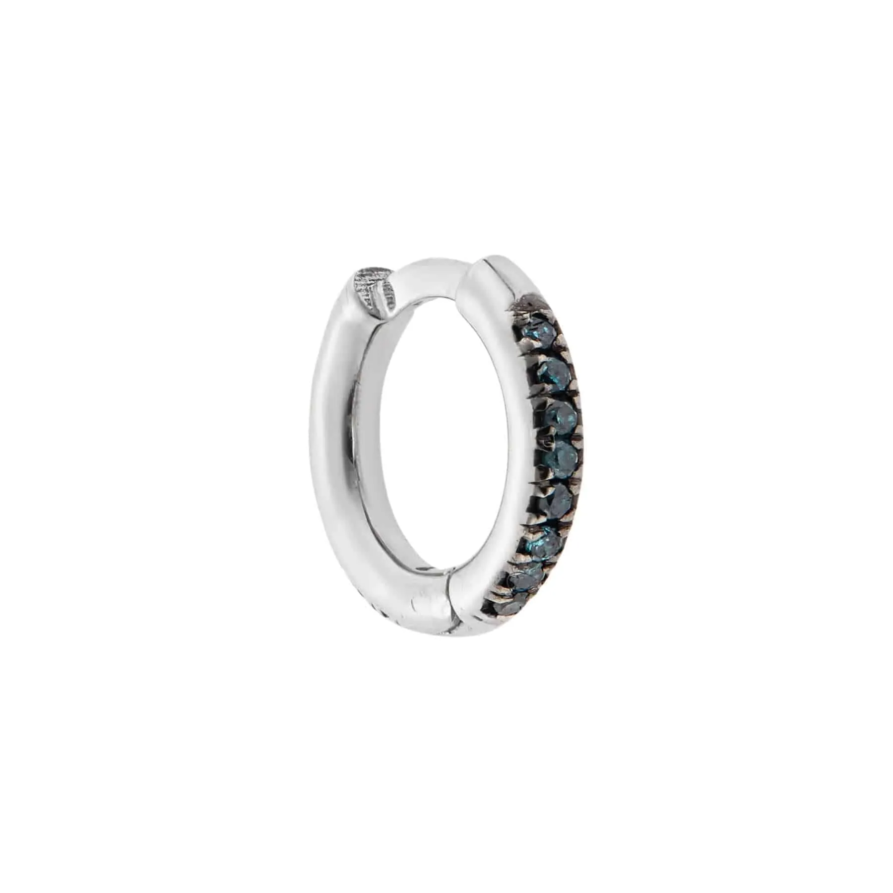 Seamless Midi Hoops W-BL-D
