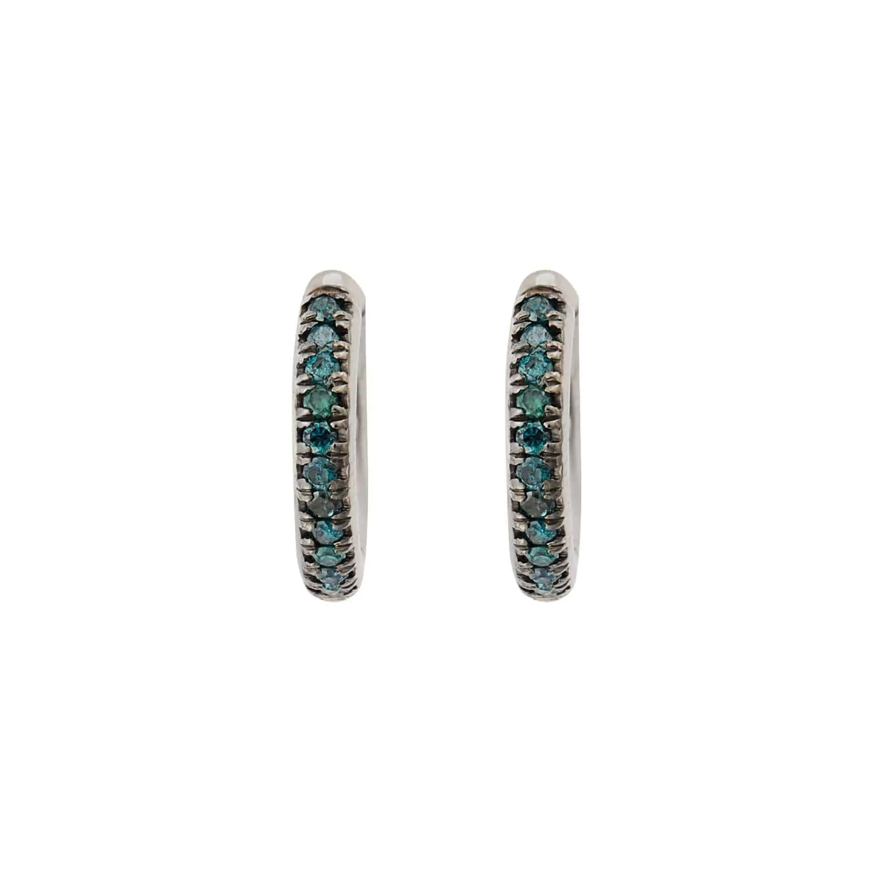 Seamless Midi Hoops W-BL-D
