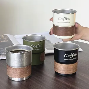 stainless steel outdoor coffee cup