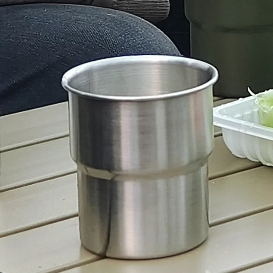 stainless steel outdoor coffee cup